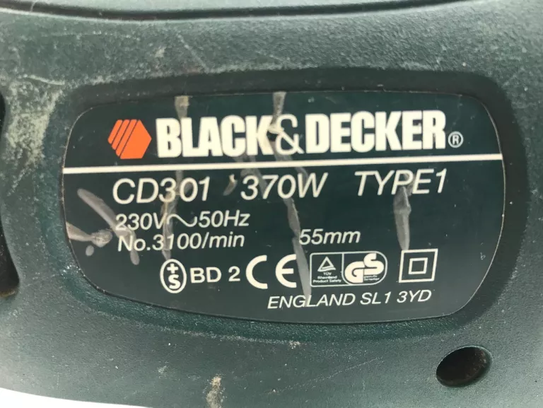 WYRZYNARKA BLACK&DECKER CD301 370W