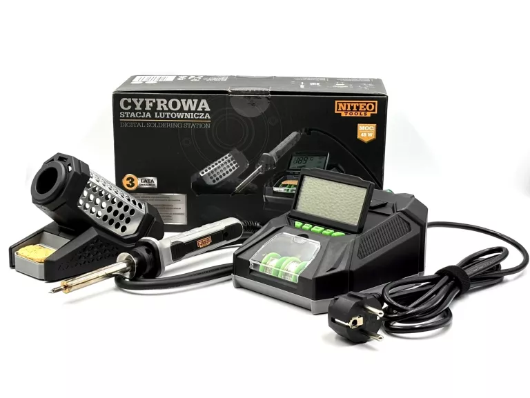 CYFROWA STACJA LUTOWNICZA NITEO TOOLS 48W ST0428-20