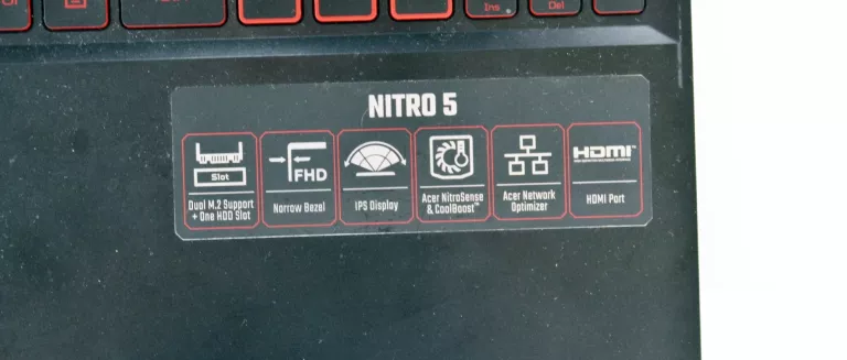 LAPTOP ACER NITRO 5 I5 8GB RAM GTX1650