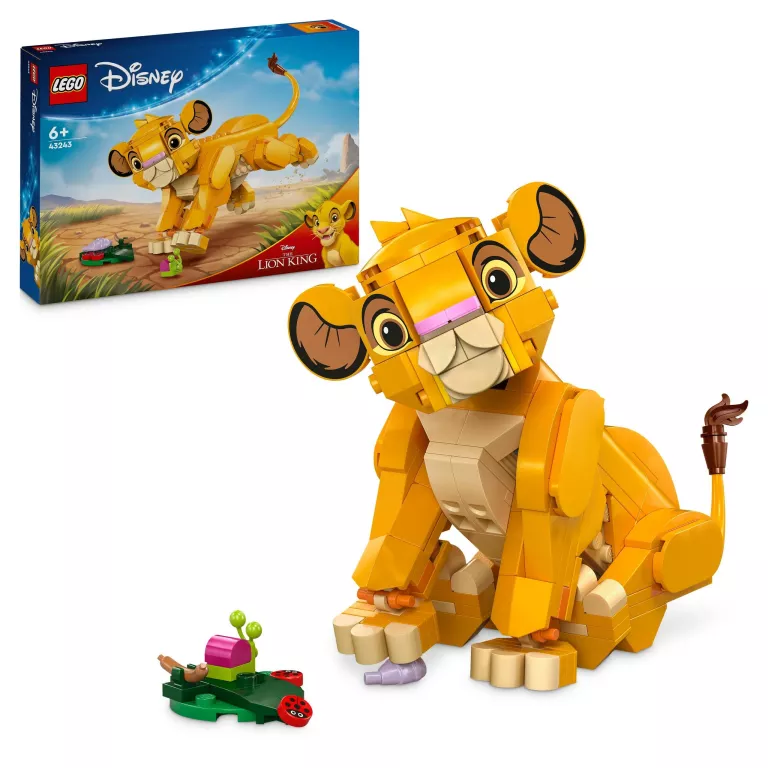 LEGO DISNEY 43243 KRÓL LEW LWIĄTKO SIMBA