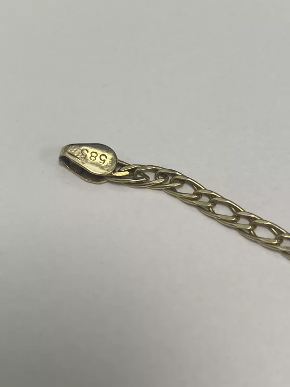 ZŁOTY ŁAŃCUSZEK(585) 6,07G 49 CM DŁ