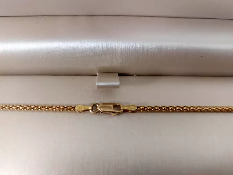 ZŁOTY ŁAŃCUSZEK SPLOT KRÓLEWSKI P: 750, W: 6,65G R: 50CM