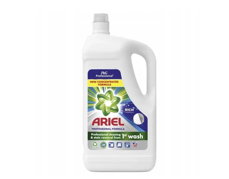 NIEMIECKI ARIEL PROFESSIONAL RICH FORMULA PŁYN DO PRANIA 5L