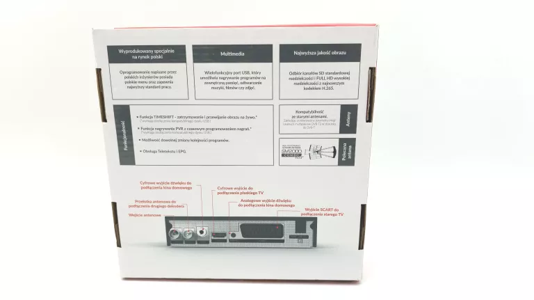 DEKODER DVBT SKYMASTER  STB M265 DVBT-2