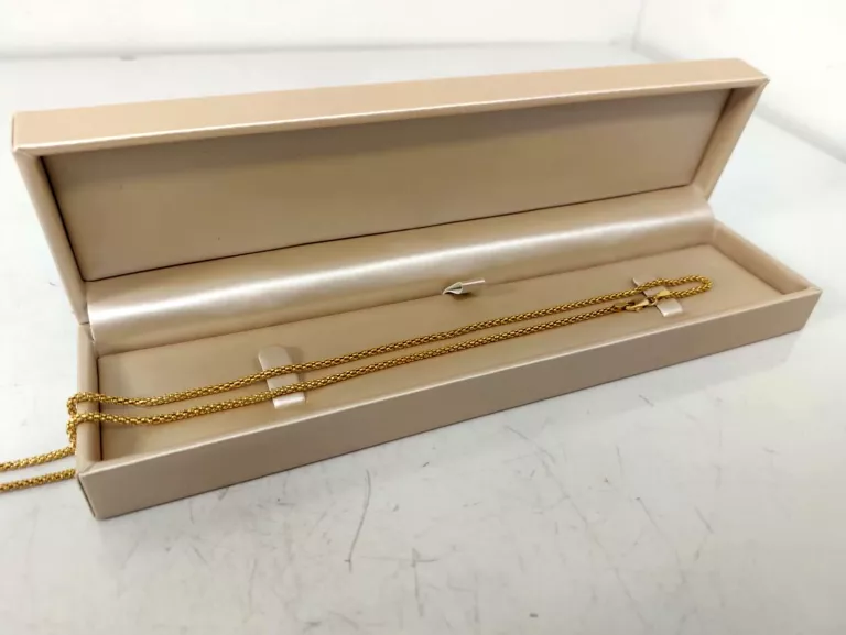 ZŁOTY ŁAŃCUSZEK SPLOT KRÓLEWSKI P: 750, W: 6,65G R: 50CM