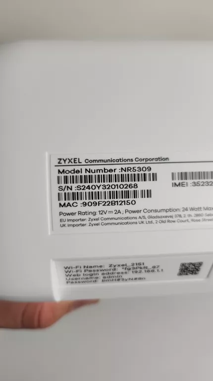 ROUTER ZYXEL NR5309