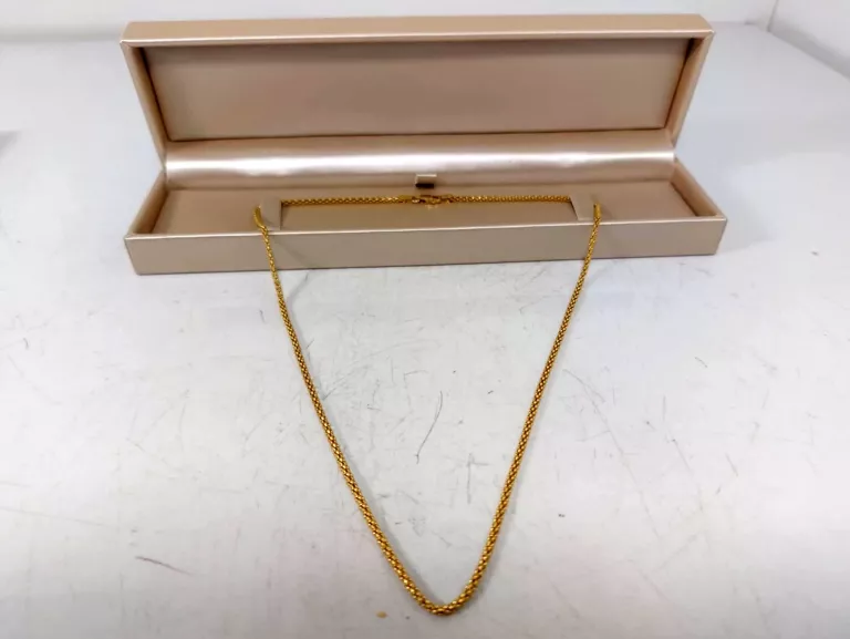 ZŁOTY ŁAŃCUSZEK SPLOT KRÓLEWSKI P: 750, W: 6,65G R: 50CM