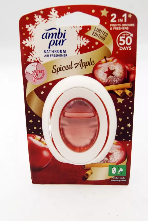 AMBI PUR ODŚWIEŻACZ POWIETRZA DO ŁAZIENKI SPICED APPLE 7.5ML