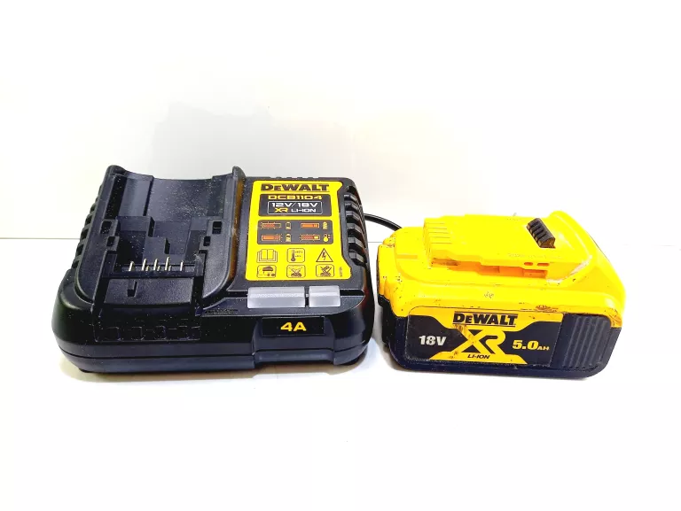 ŁADOWARKA DEWALT DCB1104 + AKUMULATOR 18V 5.0AH 2024