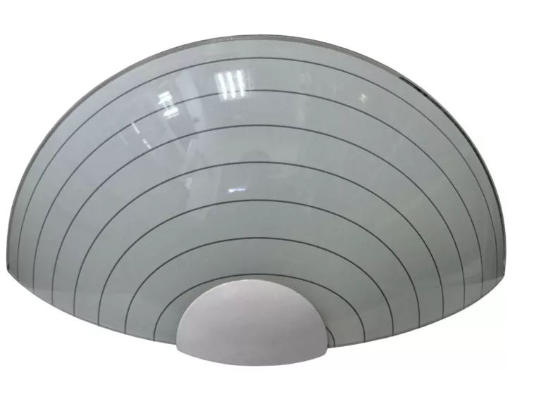 KLOSZ SZKLANY, LAMPA, PÓŁPLAFON