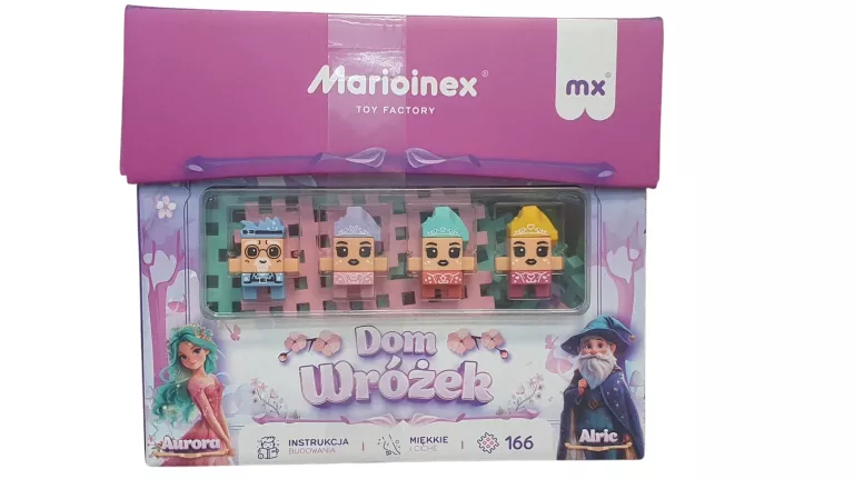 MARIOINEX KLOCKI MINI DOM WRÓŻEK 166 ELEMENTÓW