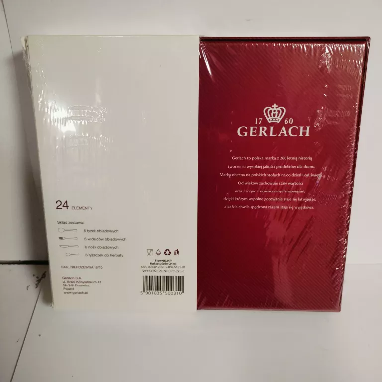 ZESTAW SZTUĆCÓW GERLACH FLOW 24SZT