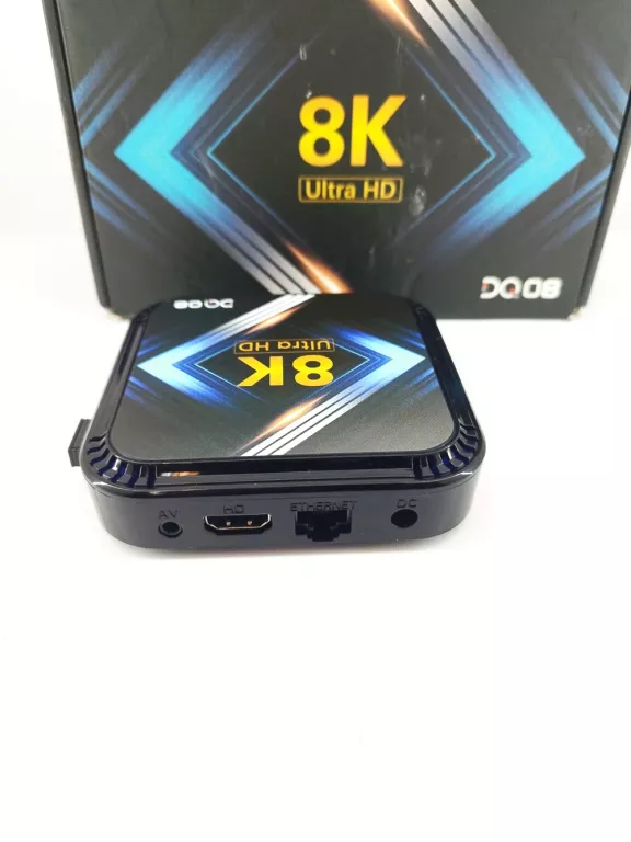 SMART BOX TV 8K 4K ANDROID 13 WIFI 6 BLUETOOTH 5.0 PRZYSTAWKA TV 2 16G