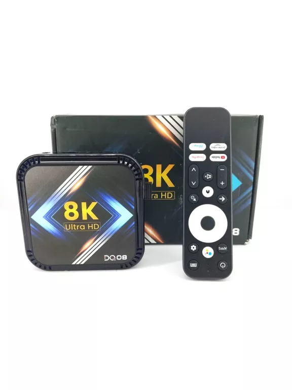 SMART BOX TV 8K 4K ANDROID 13 WIFI 6 BLUETOOTH 5.0 PRZYSTAWKA TV 2 16G