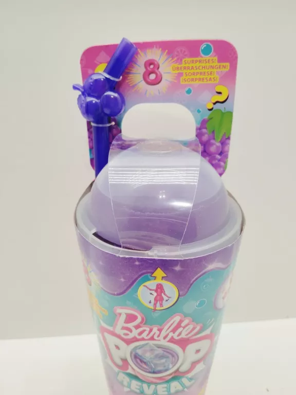 MATTEL BARBIE POP REVEAL SOCZYSTE OWOCE - KOKTAJL WINOGRONOWY HNW40