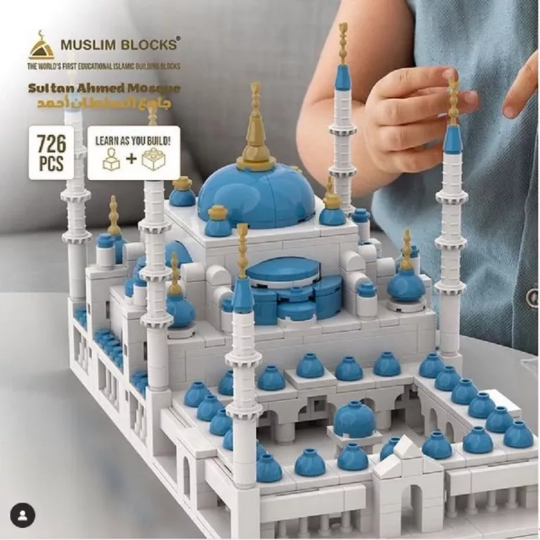 KLOCKI MUSLIM BLOCKS ZAMEK SUŁTANA 715 ELEMENTÓW