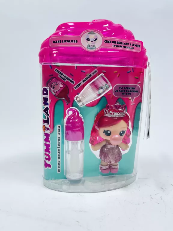 YUMMILAND LALKA Z BŁYSZCZYKIEM BIANCA BUBBLEGUM GUMA BALONOWA * IGŁA *