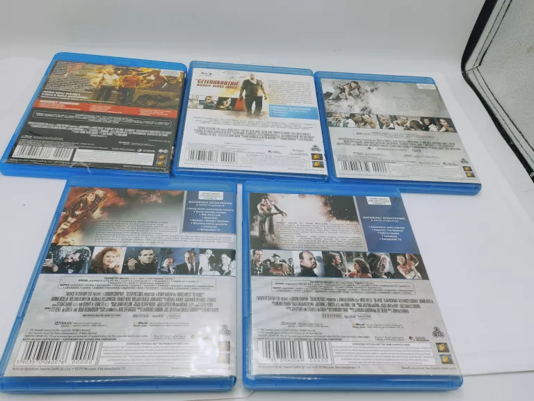 SZKLANA PUŁAPKA 1- 5 BLU-RAY