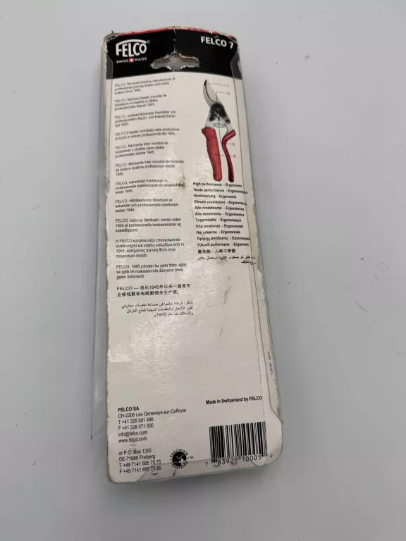 SEKATOR NOŻYCE OGRODOWE FELCO 7