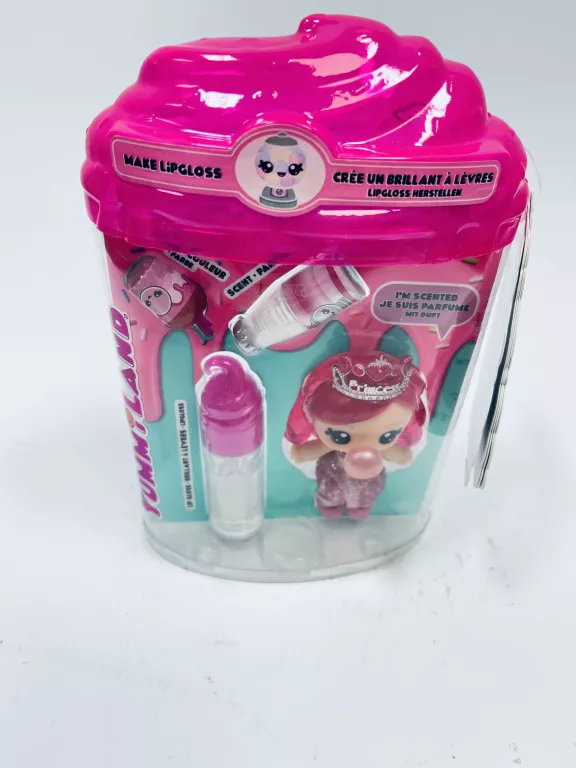 YUMMILAND LALKA Z BŁYSZCZYKIEM BIANCA BUBBLEGUM GUMA BALONOWA * IGŁA *