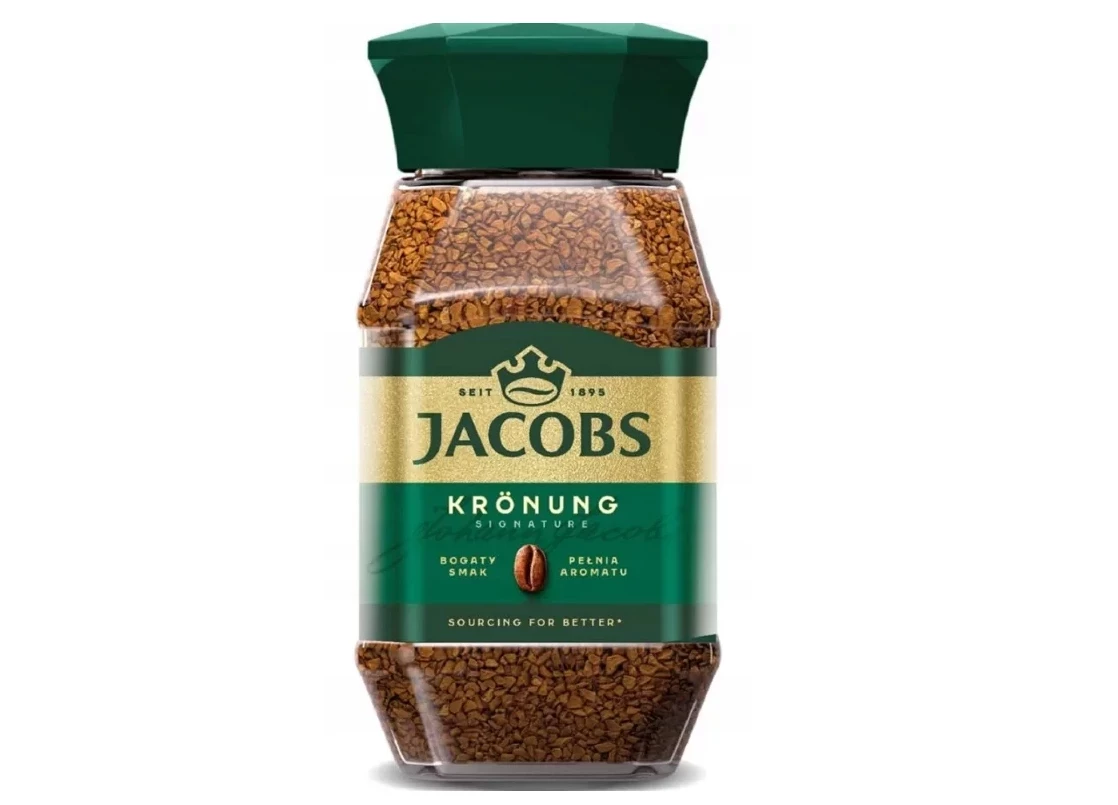 Ile Kofeiny Ma Kawa Jacobs Kronung - JACOBS KRONUNG KAWA ROZPUSZCZALNA 100 G | Kawa rozpuszczalna | Loombard.pl