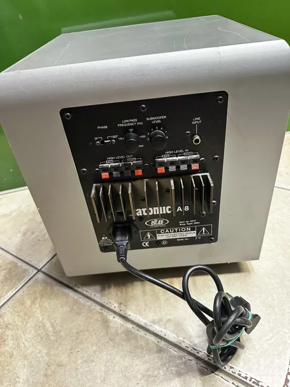 SUBWOOFER ATOMIC A-8