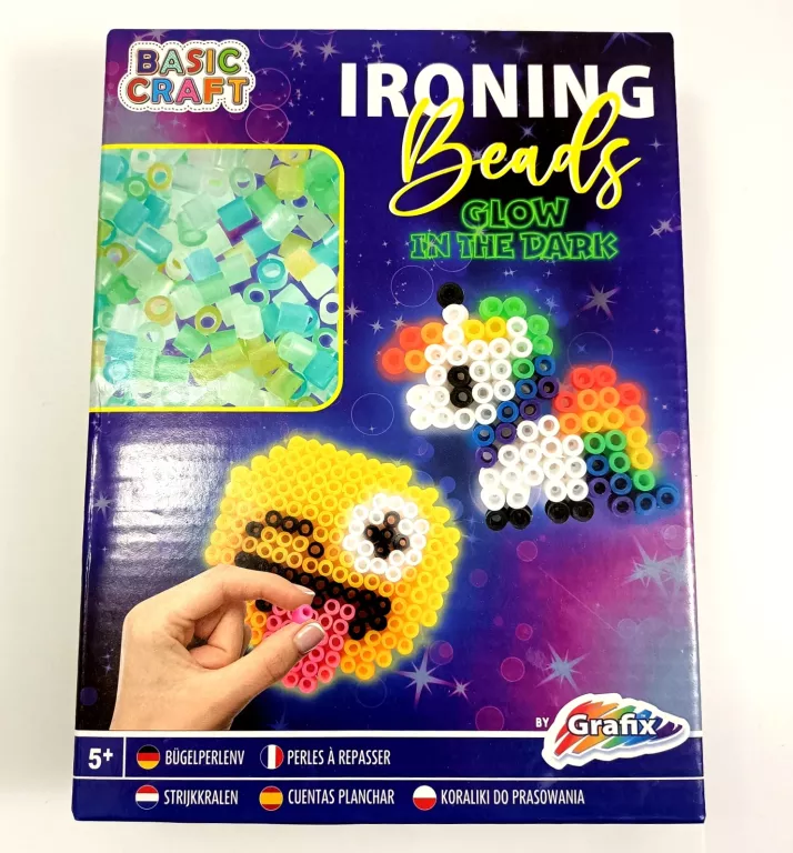 KORALIKI DO PRASOWANIA ŚWIECĄCE W CIEMNOŚCI BASIC CRAFT