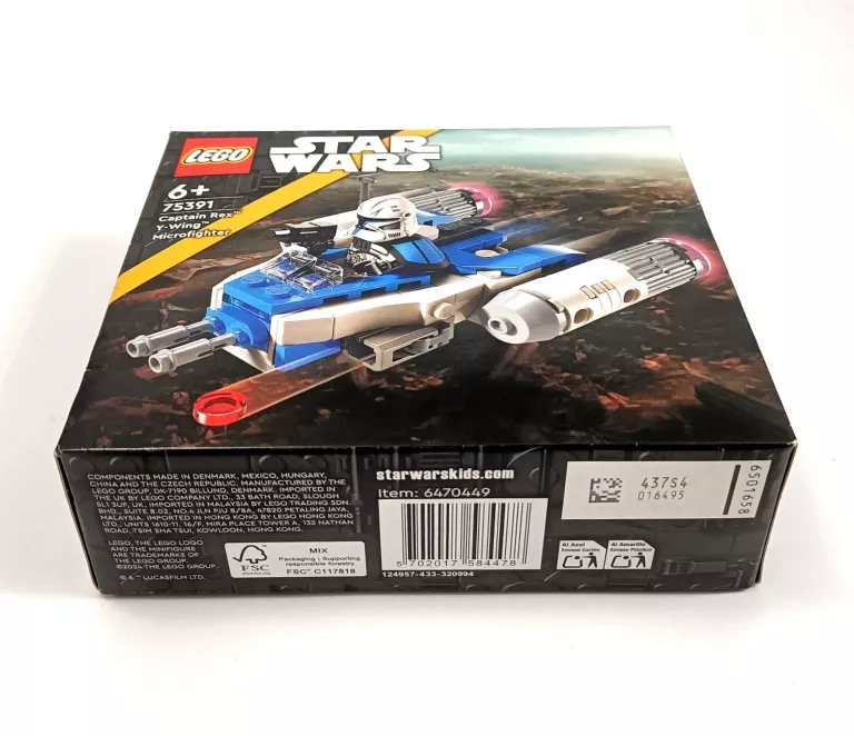 KLOCKI LEGO STAR WARS CAPITAN REX Y-WINH 75391