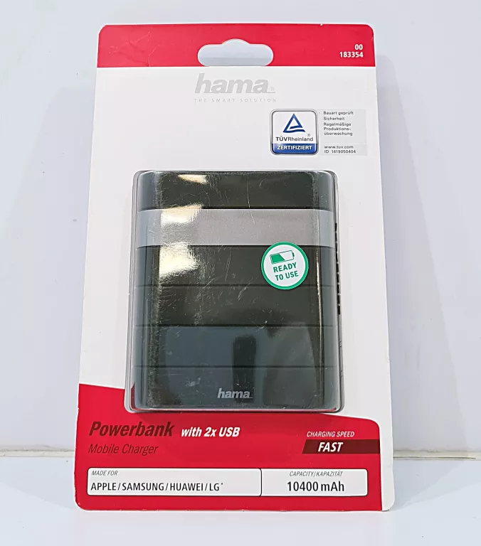 POWERBANK HAMA 10400 MAH