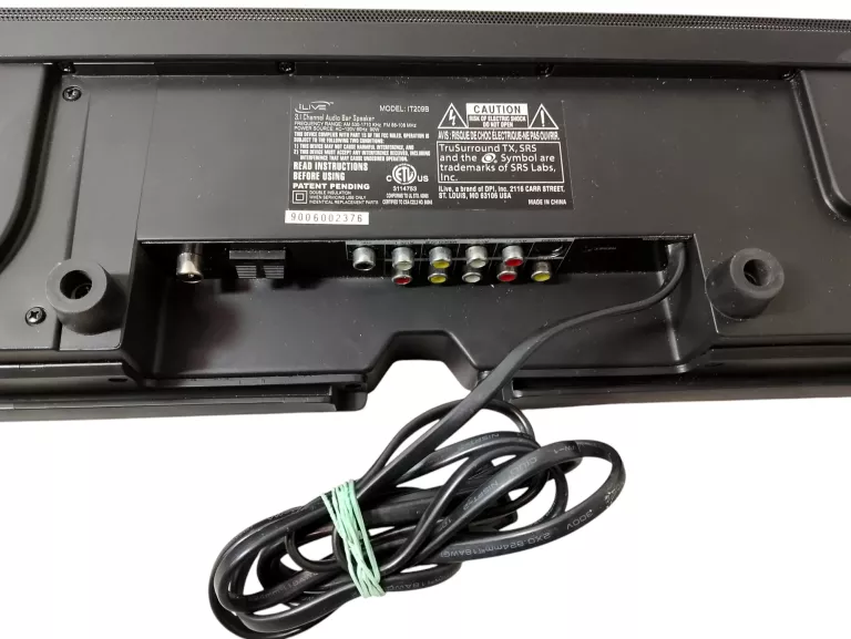SOUNDBAR Z WBUDOWANYM SUBWOOFEREM ILIVE IT209B