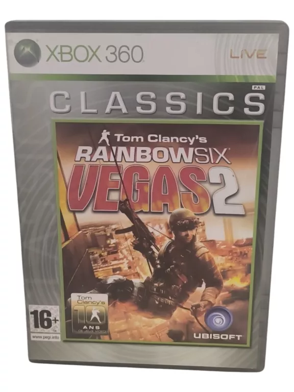 GRA  XBOX 360 TOM CLANCY'S RAINBOWSIX VEGAS 2