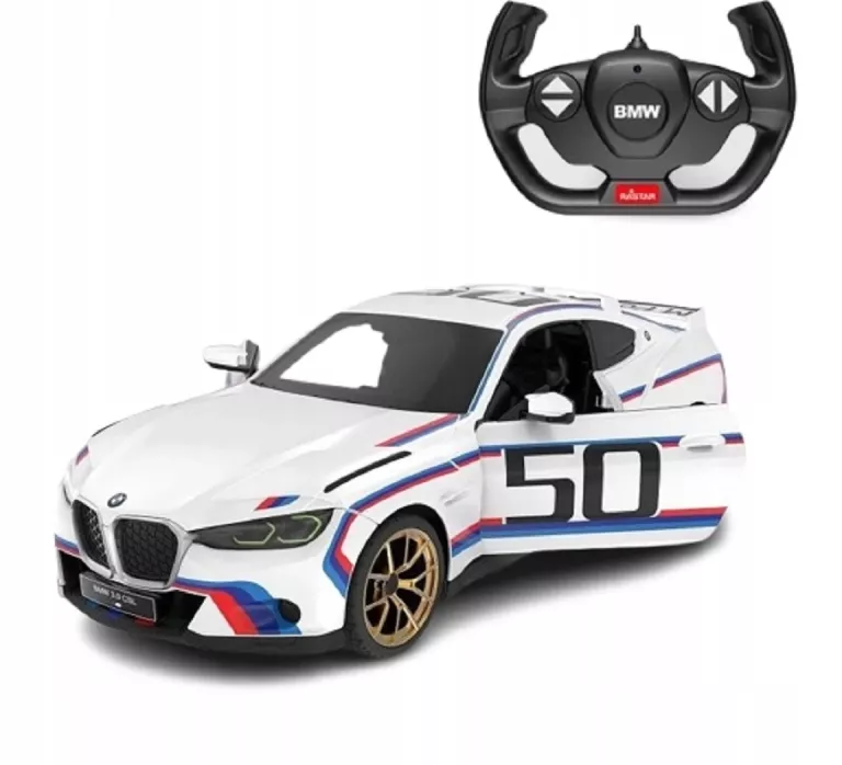 RASTAR AUTO ZDALNIE STEROWANE SAMOCHÓD BMW 3.0 CSL SKALA 1:14