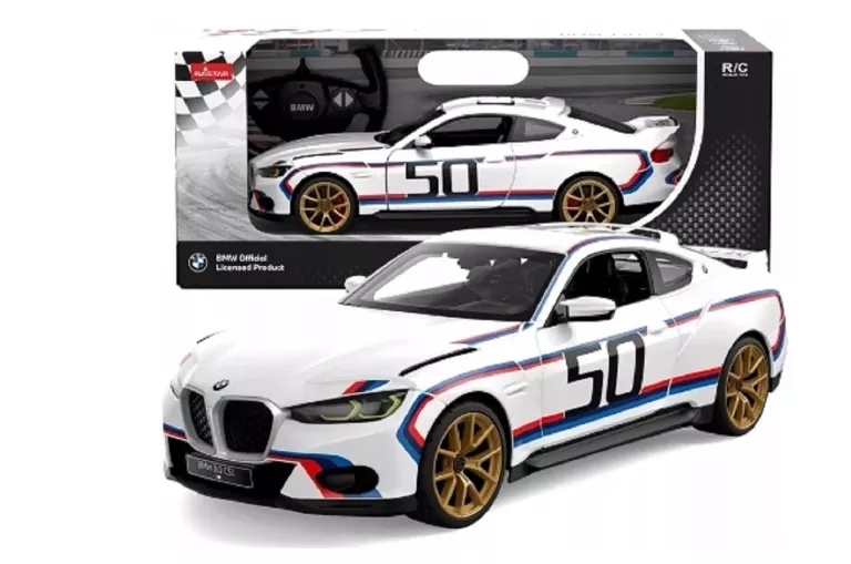 RASTAR AUTO ZDALNIE STEROWANE SAMOCHÓD BMW 3.0 CSL SKALA 1:14