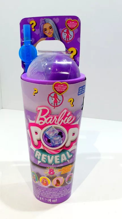 BARBIE POP REVEAL LALKA MLEKO TARO BUBBLE TEA