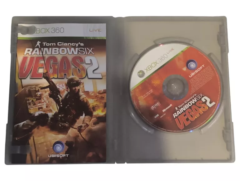 GRA  XBOX 360 TOM CLANCY'S RAINBOWSIX VEGAS 2