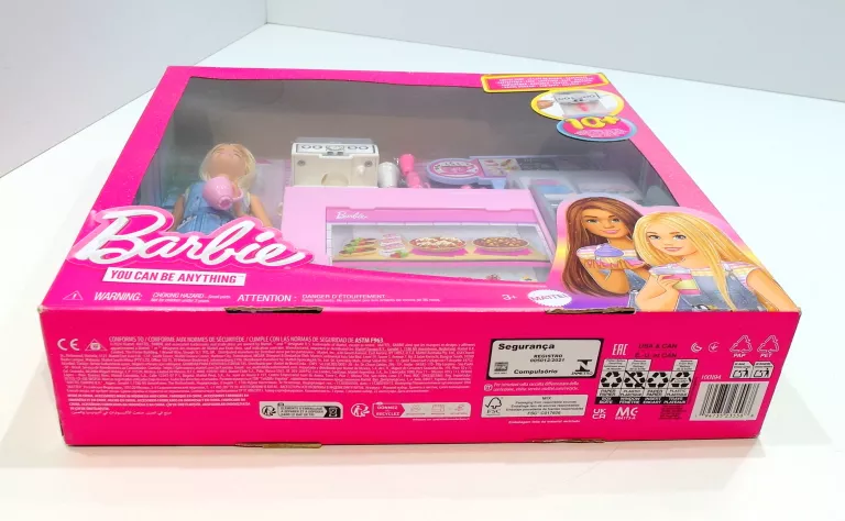BARBIE KAWIARNIA ZESTAW + LALKA HXN94