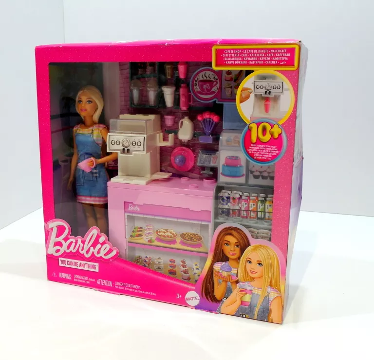 BARBIE KAWIARNIA ZESTAW + LALKA HXN94