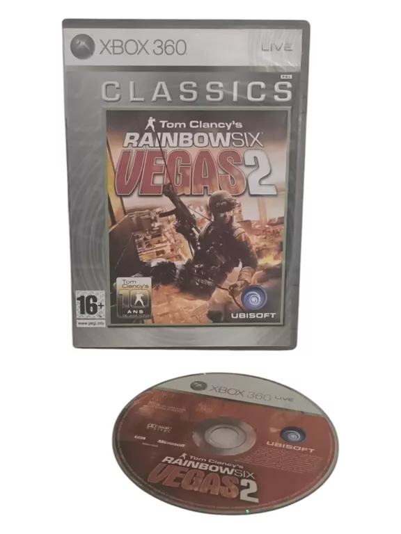 GRA  XBOX 360 TOM CLANCY'S RAINBOWSIX VEGAS 2