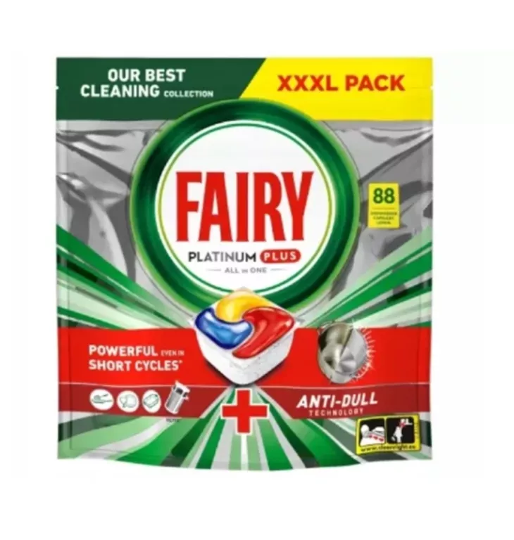 KAPSUŁKI DO ZMYWARKI FAIRY PLATINUM PLUS 88 SZT.