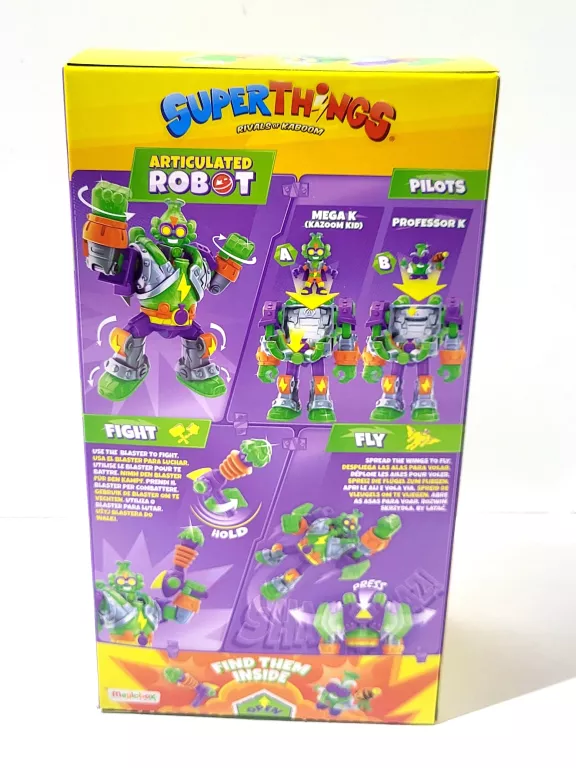 SUPER ZINGS THINGS 10 SERIA SUPERBOT MEGA-K 20234