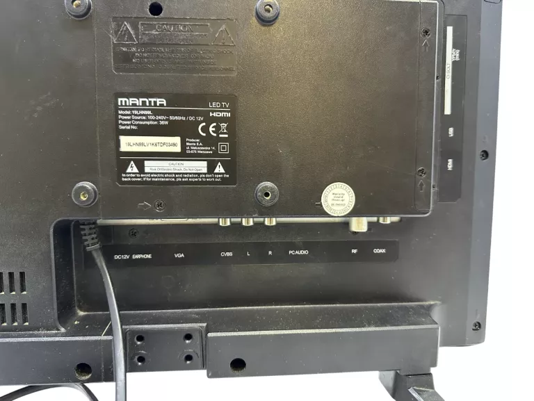 TELEWIZOR MANTA 19LHN99L ( BRAK PILOTA )