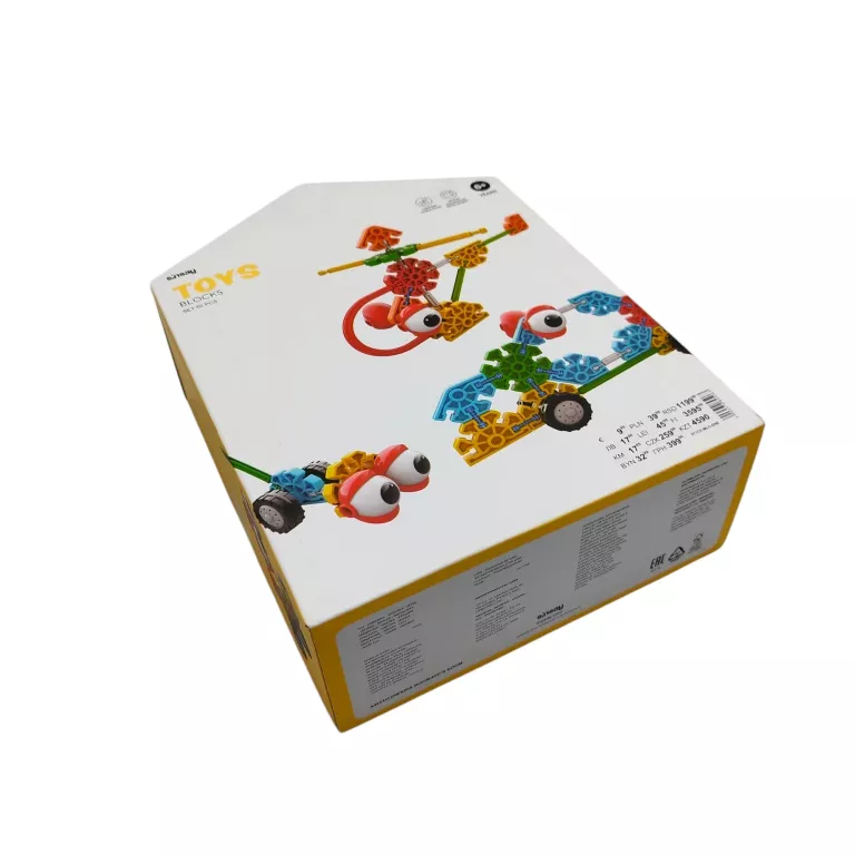 TOYS BLOCKS SET 58PCS SINSAY KLOCKI KONSTRUKCYJNE ZWIERZĘTA AUTA