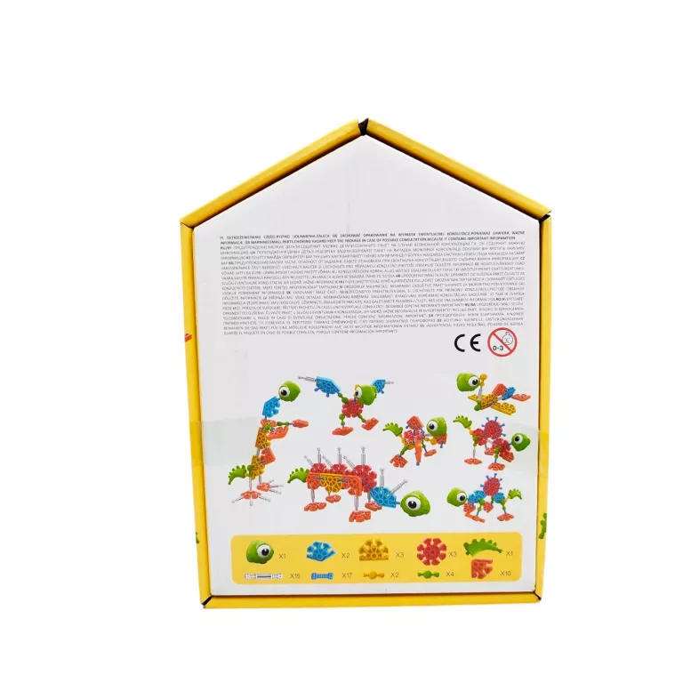TOYS BLOCKS SET 58PCS SINSAY KLOCKI KONSTRUKCYJNE ZWIERZĘTA AUTA