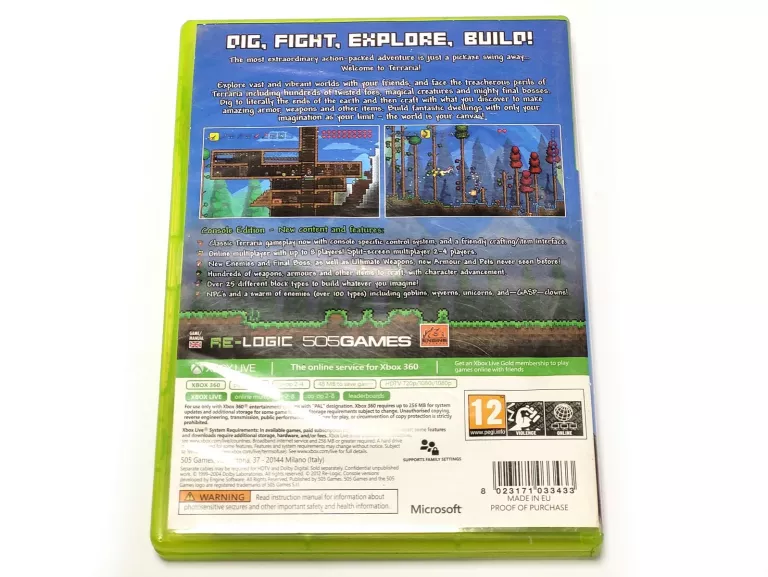GRA XBOX 360 TERRARIA