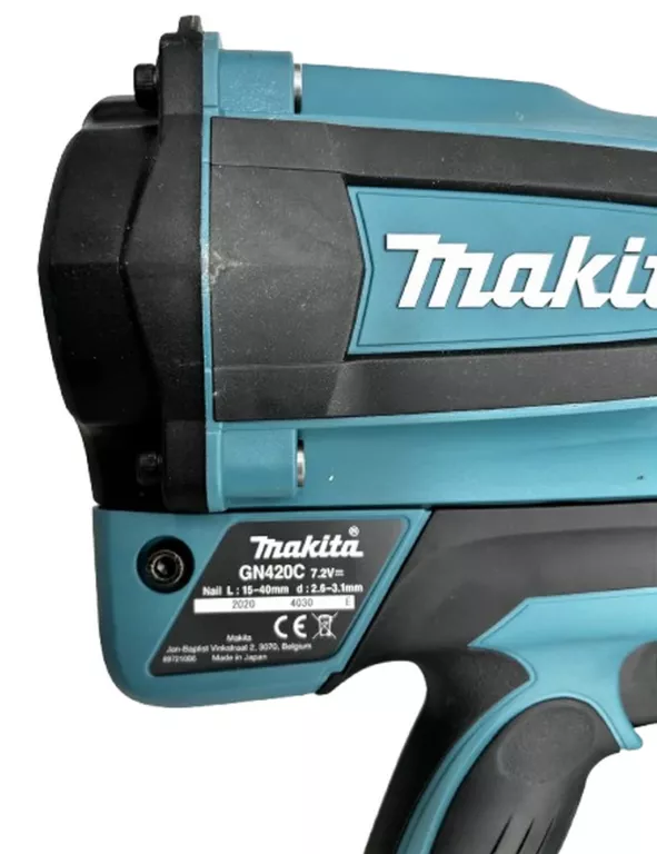 MAKITA GN420CLSE AKUMULATOROWA GWOŹDZIARKA GAZOWA DO BETONU LXT 7.2V 1.5AH