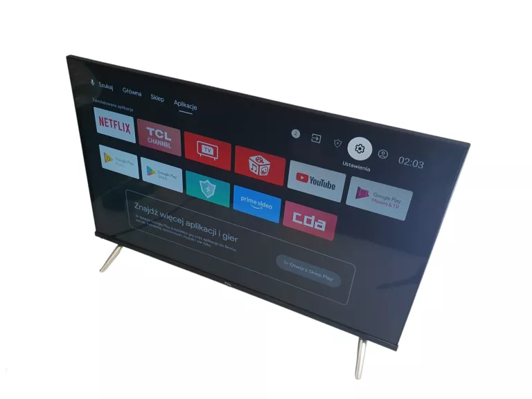 TELEWIZOR LED TCL 32S618 32 CALE HD READY SMART TV