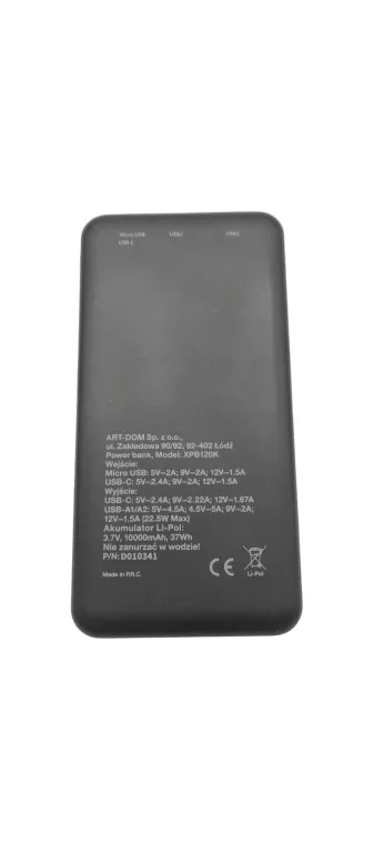 POWERBANK X-LINE 10000MAH + PUD + USB