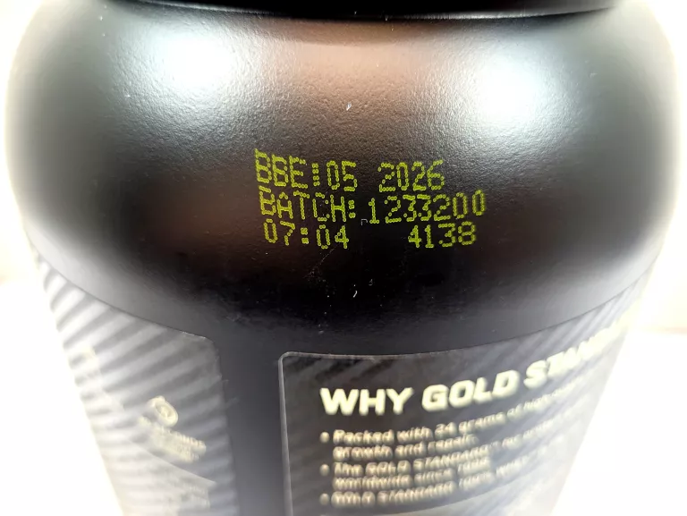 ODŻYWKA BIAŁKOWA OPTIMUM NUTRITION GOLD STANDARD 100% WHEY 900G