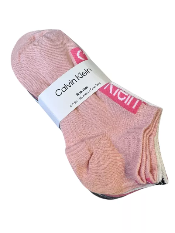 SKARPETKI CALVIN KLEIN DAMSKIE 6PAK R.37-41 8720245776936