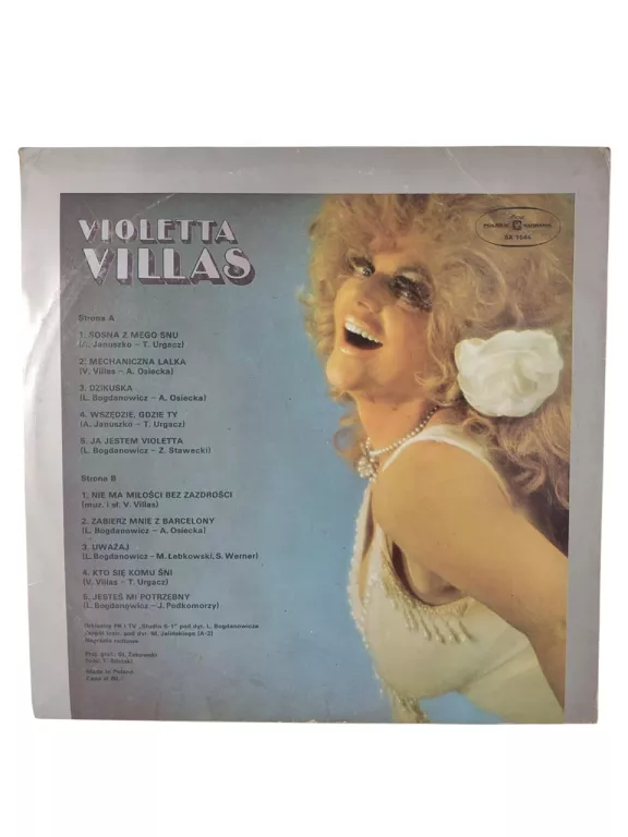 VIOLETTA VILLAS NIE MA MIŁOŚCI BEZ ZAZDROŚCI WINYL